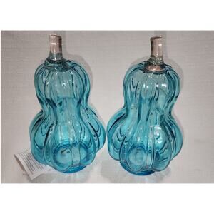 Blue Pumpkin light set of two